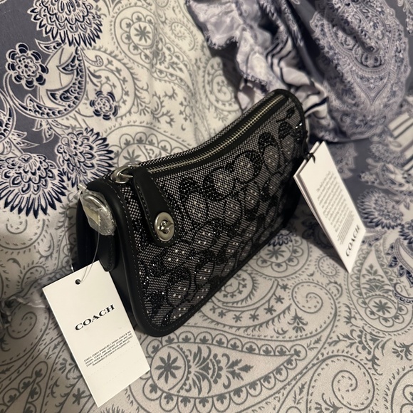 Coach Black Crystal Swinger - Picture 2 of 3